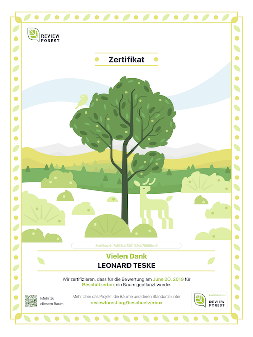 So sieht ein Zertifikat aus