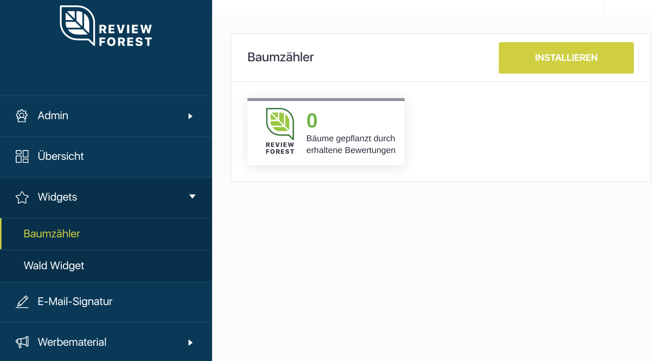 ReviewForest Widgets